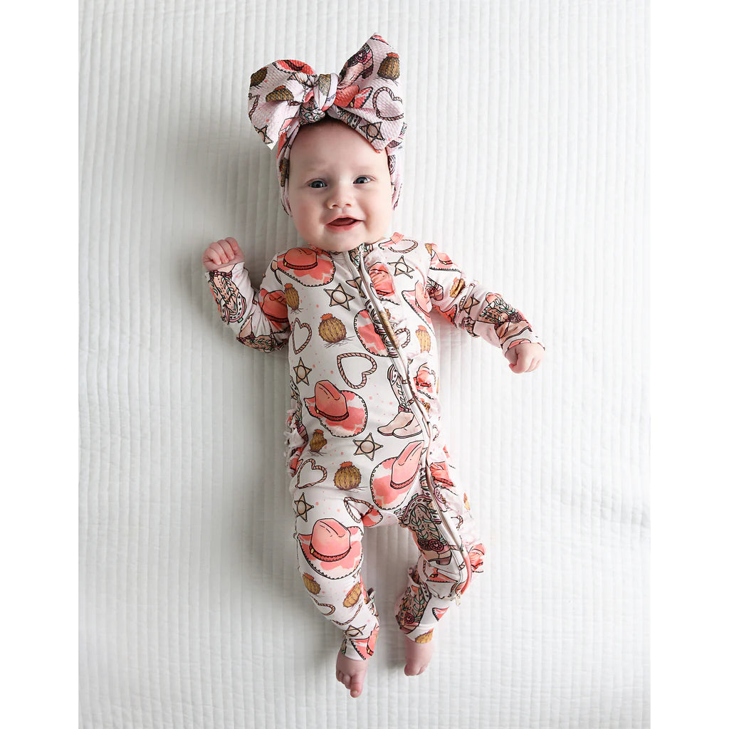 Reba Ruffle Zip - Doodlebug's Children's Boutique