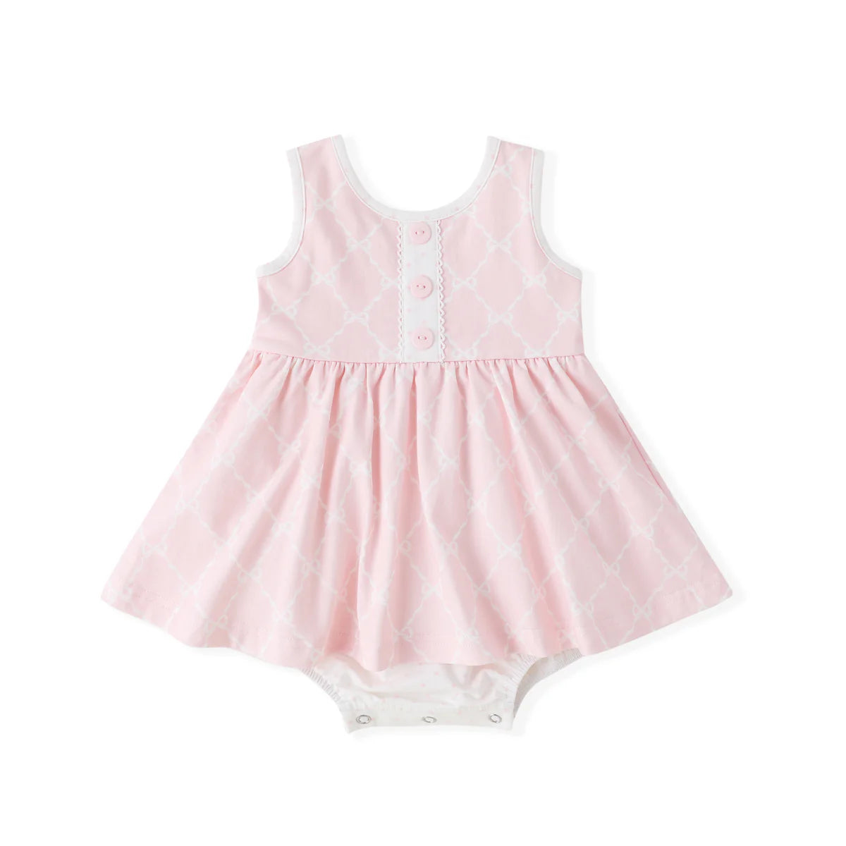 Pretty Pink Ribbons & Bows Bubble Dress - Doodlebug's Children's Boutique