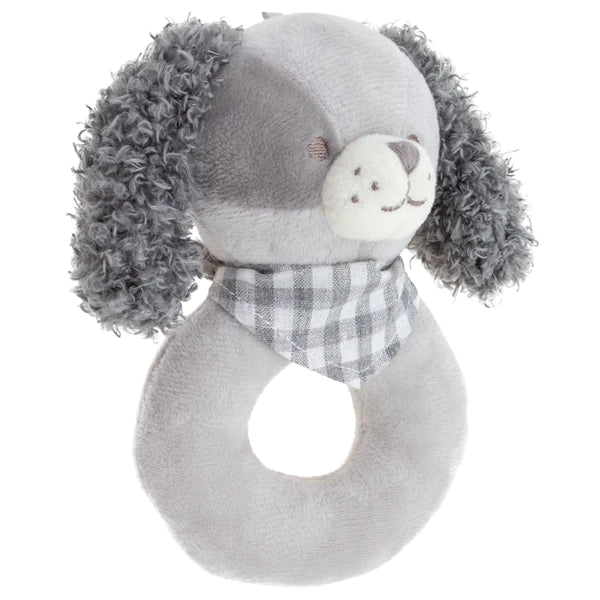 Puppy Ring Rattle - Doodlebug's Children's Boutique