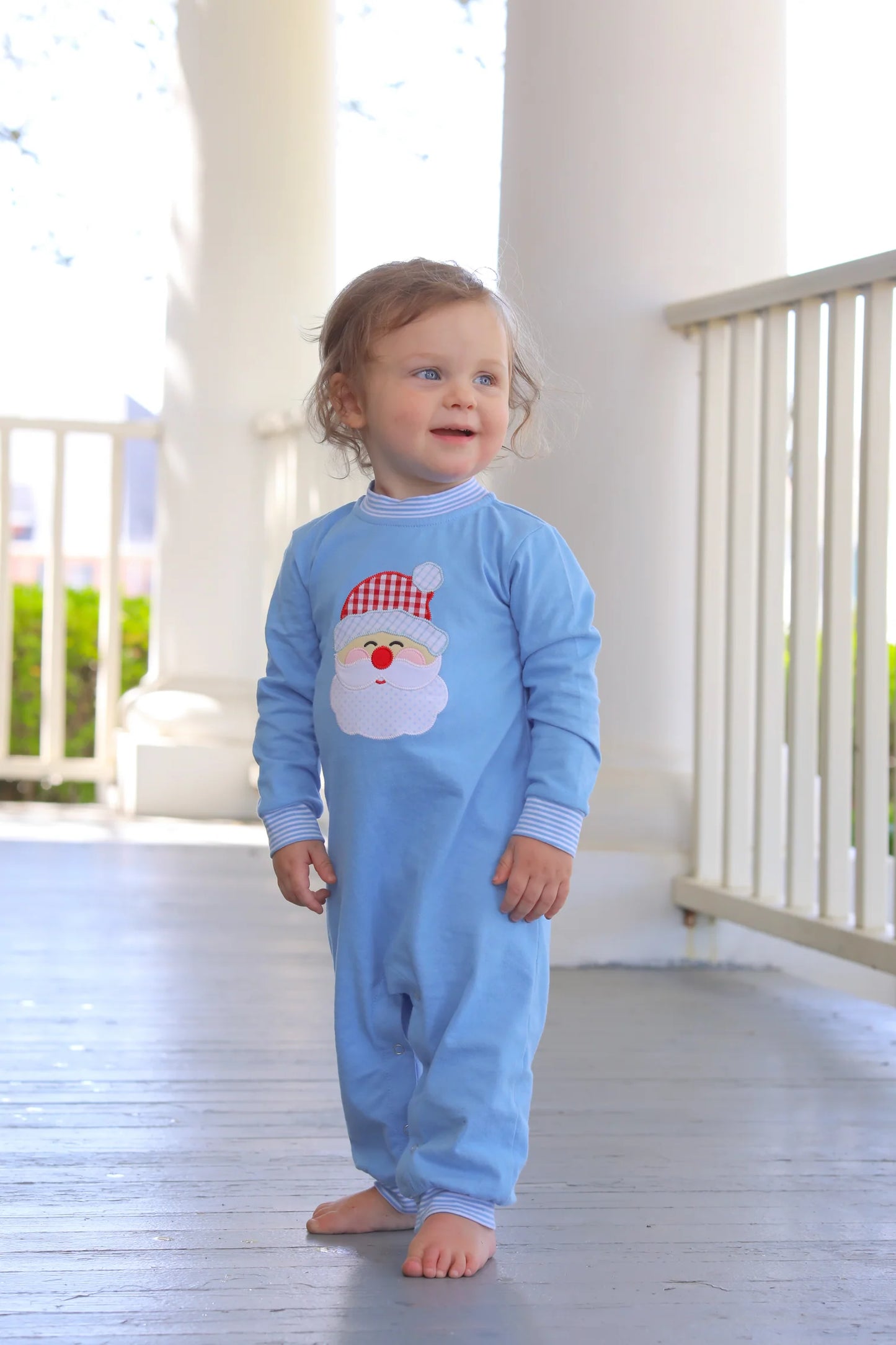 Santa Romper - Doodlebug's Children's Boutique