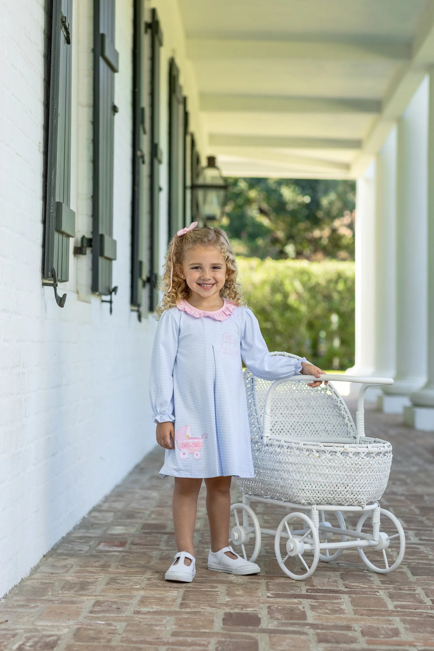 Big Sister Baby Carriage Dress