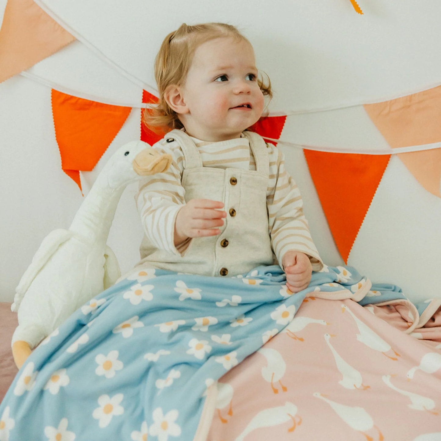 Goosie Three Layer Quilt - Doodlebug's Children's Boutique