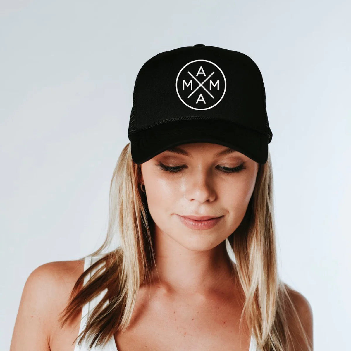 Mama X Trucker Hat - Doodlebug's Children's Boutique
