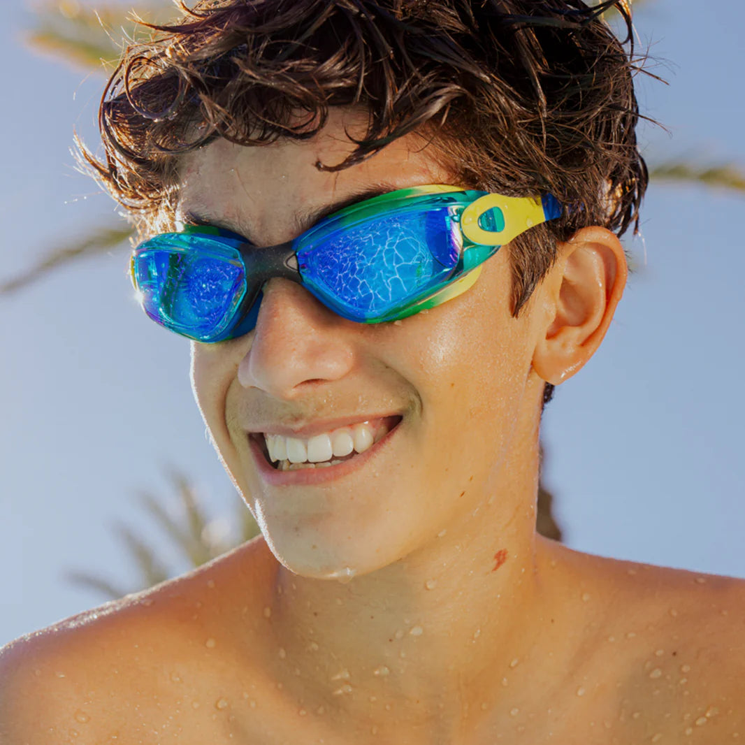 Evergreen Voyage Swim Goggles - Doodlebug's Children's Boutique