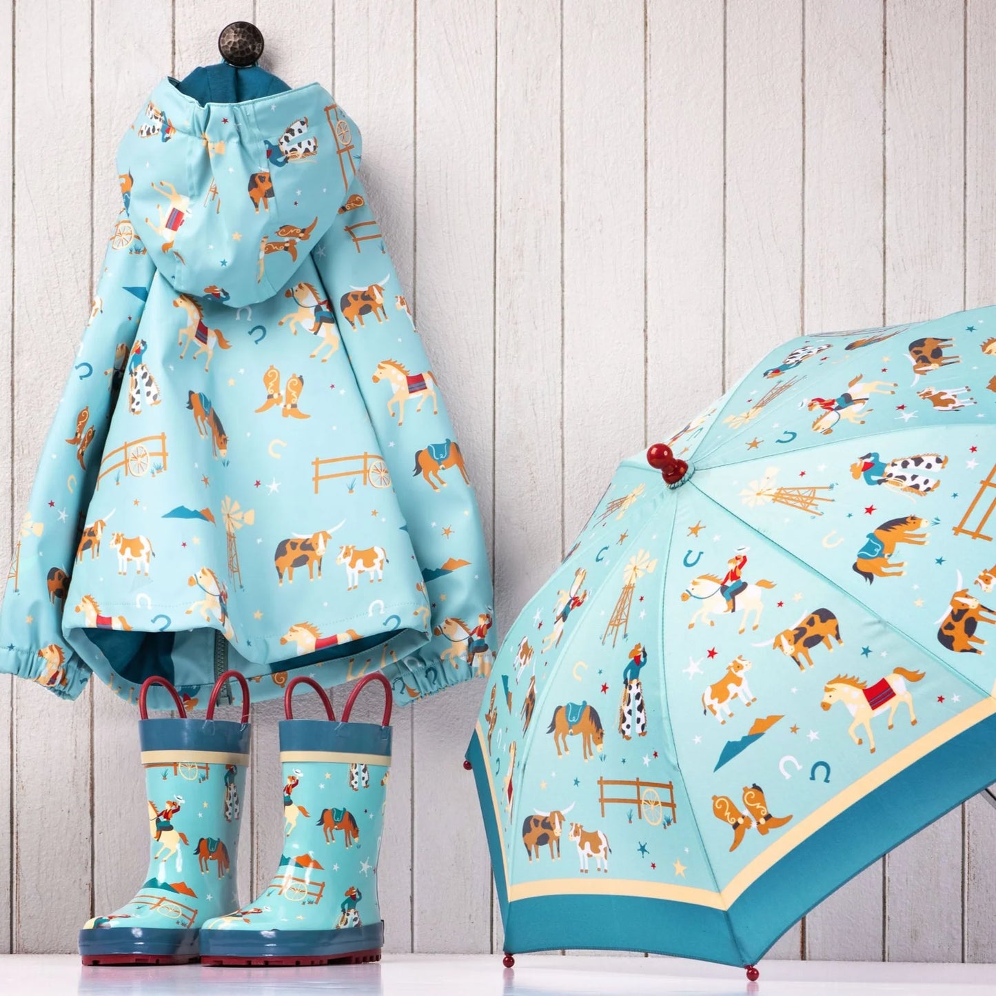 Western Rain Coat - Doodlebug's Children's Boutique