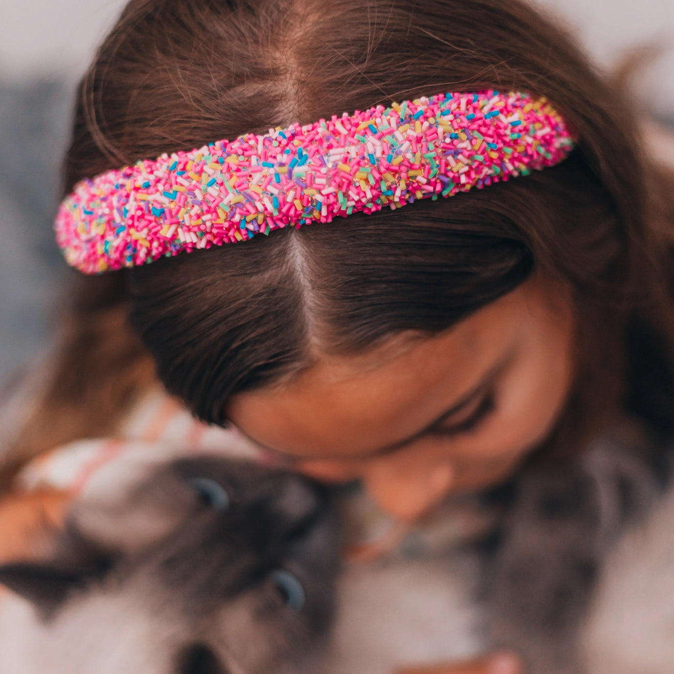 Rainbow Sprinkles Headband - Doodlebug's Children's Boutique