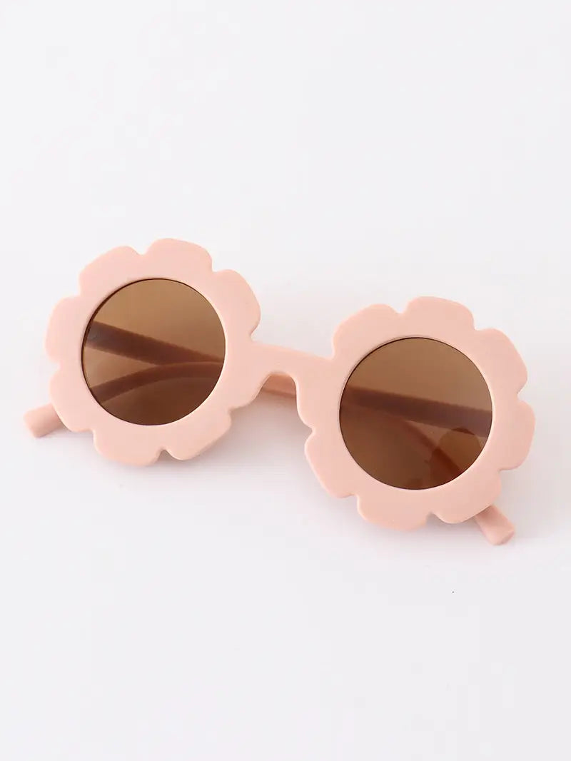 Blush Groovy Sunglasses - Doodlebug's Children's Boutique