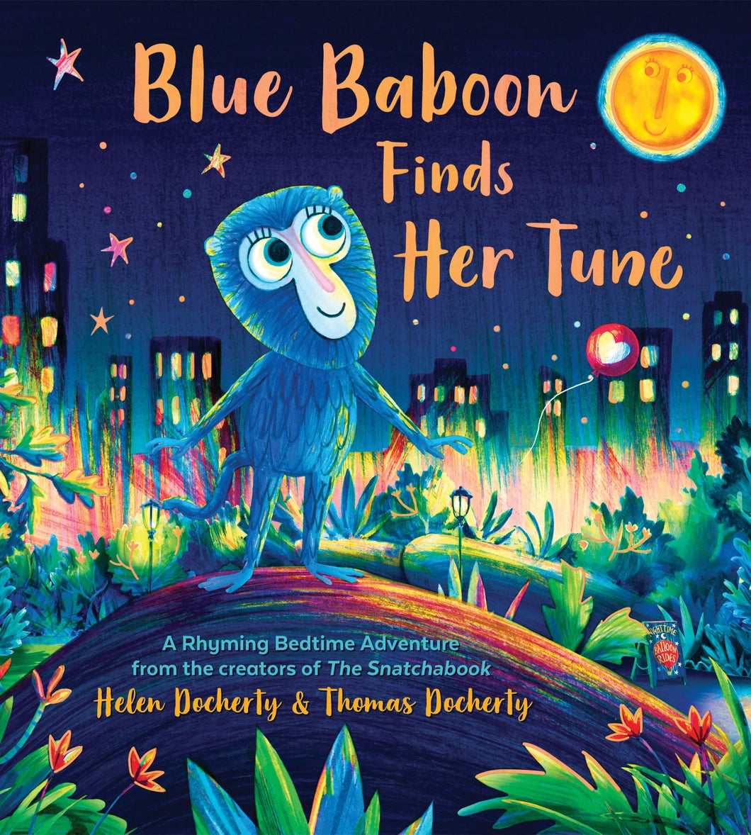 Blue Baboon Finds Her Tune Book - Doodlebug's Children's Boutique