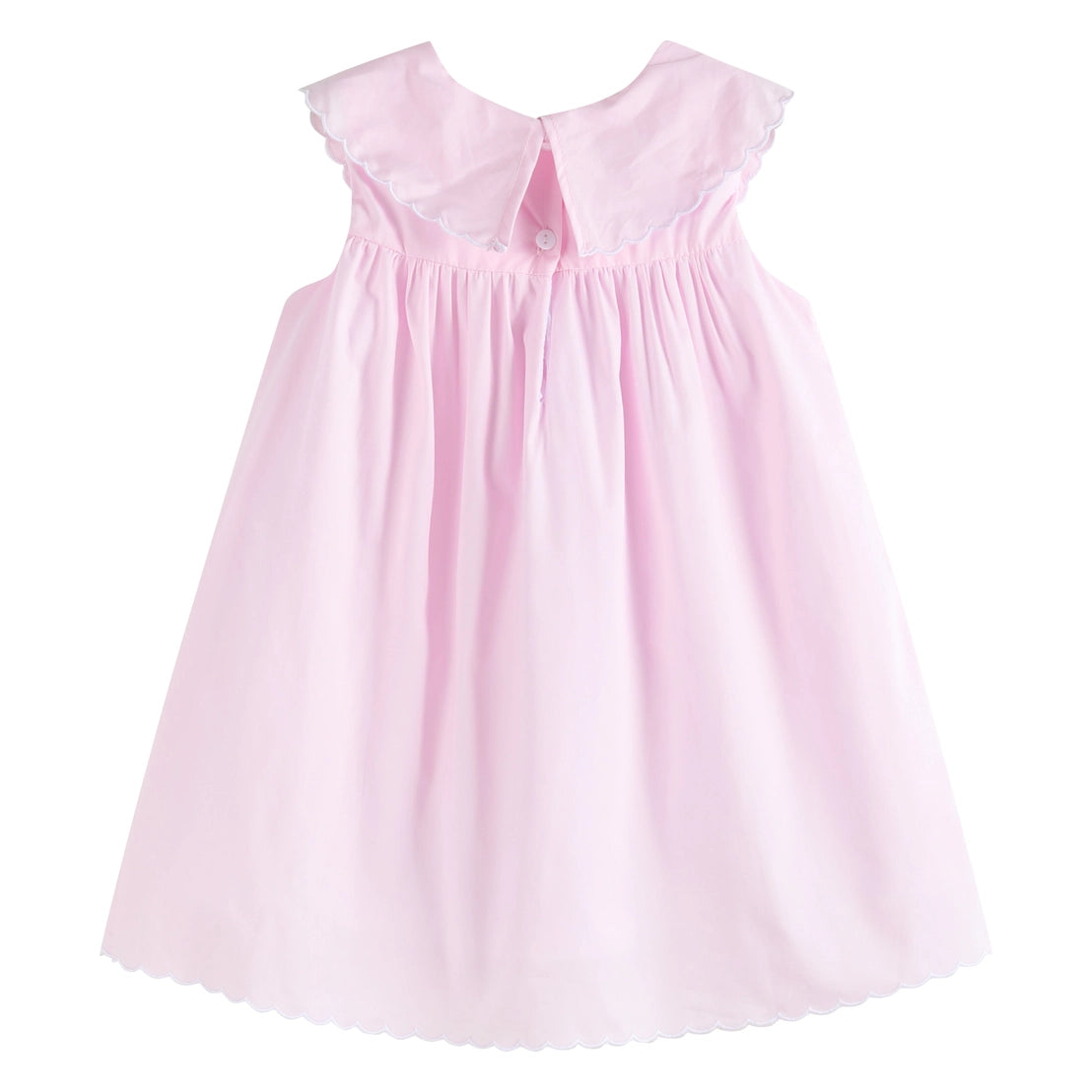 Pink Easter Applique Dress - Doodlebug's Children's Boutique