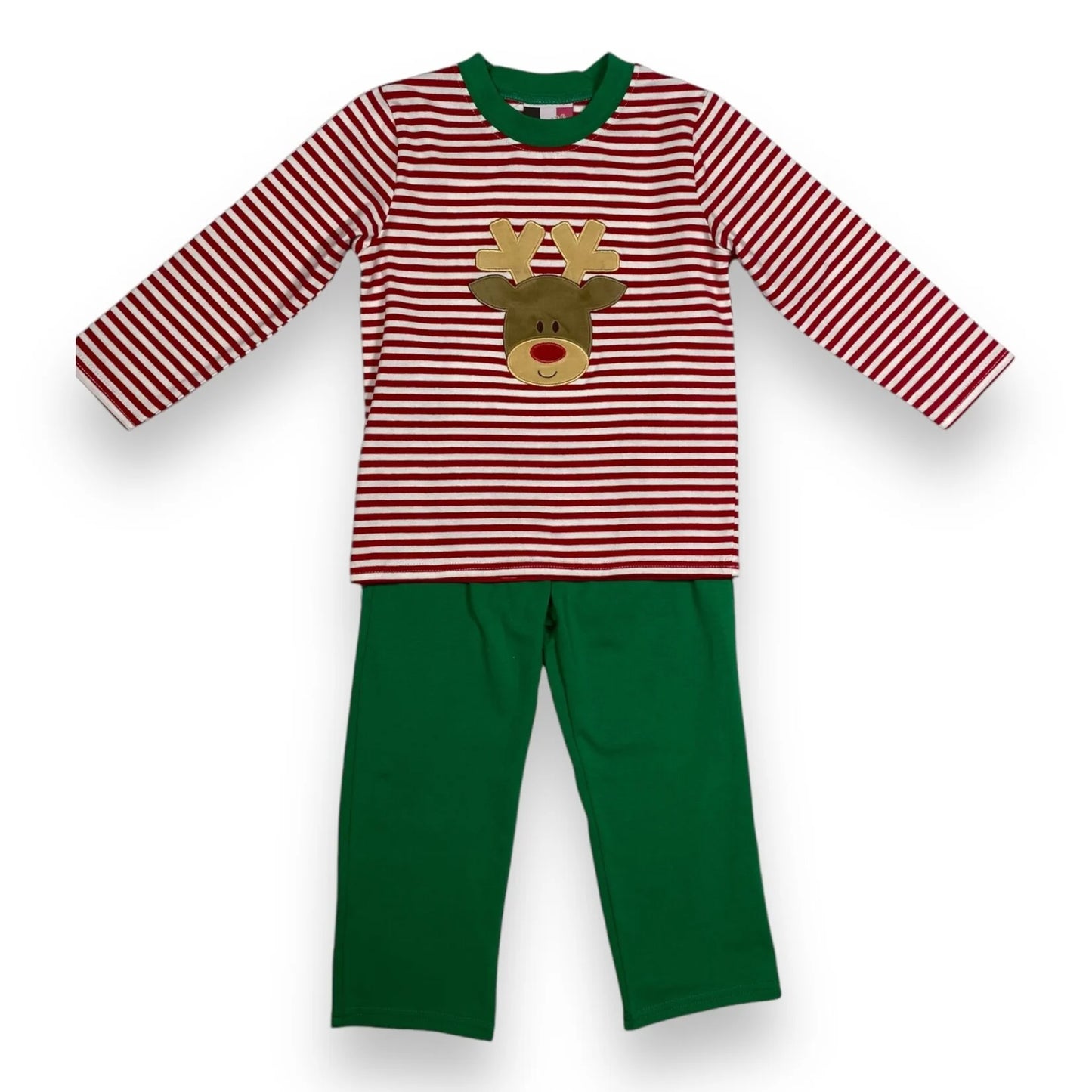 Reindeer Pants Set - Doodlebug's Children's Boutique