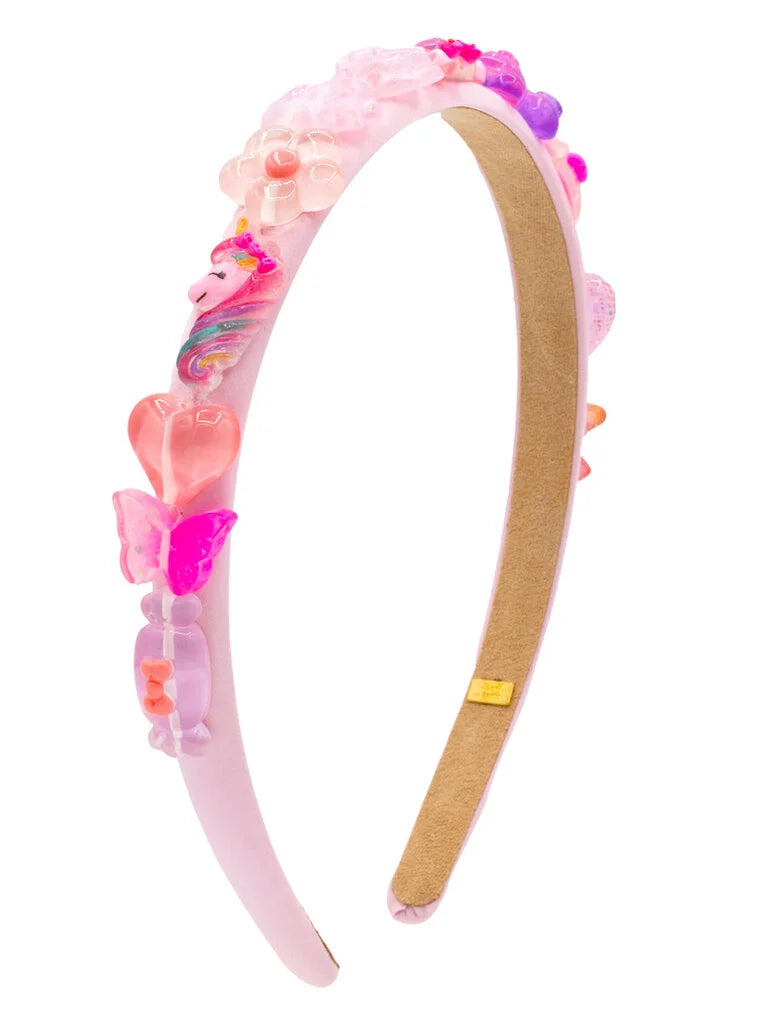 Girly Jeweled Thin Headband - Doodlebug's Children's Boutique