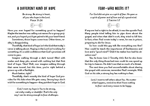 How God Grows a Strong Boy: A Devotional Book - Doodlebug's Children's Boutique