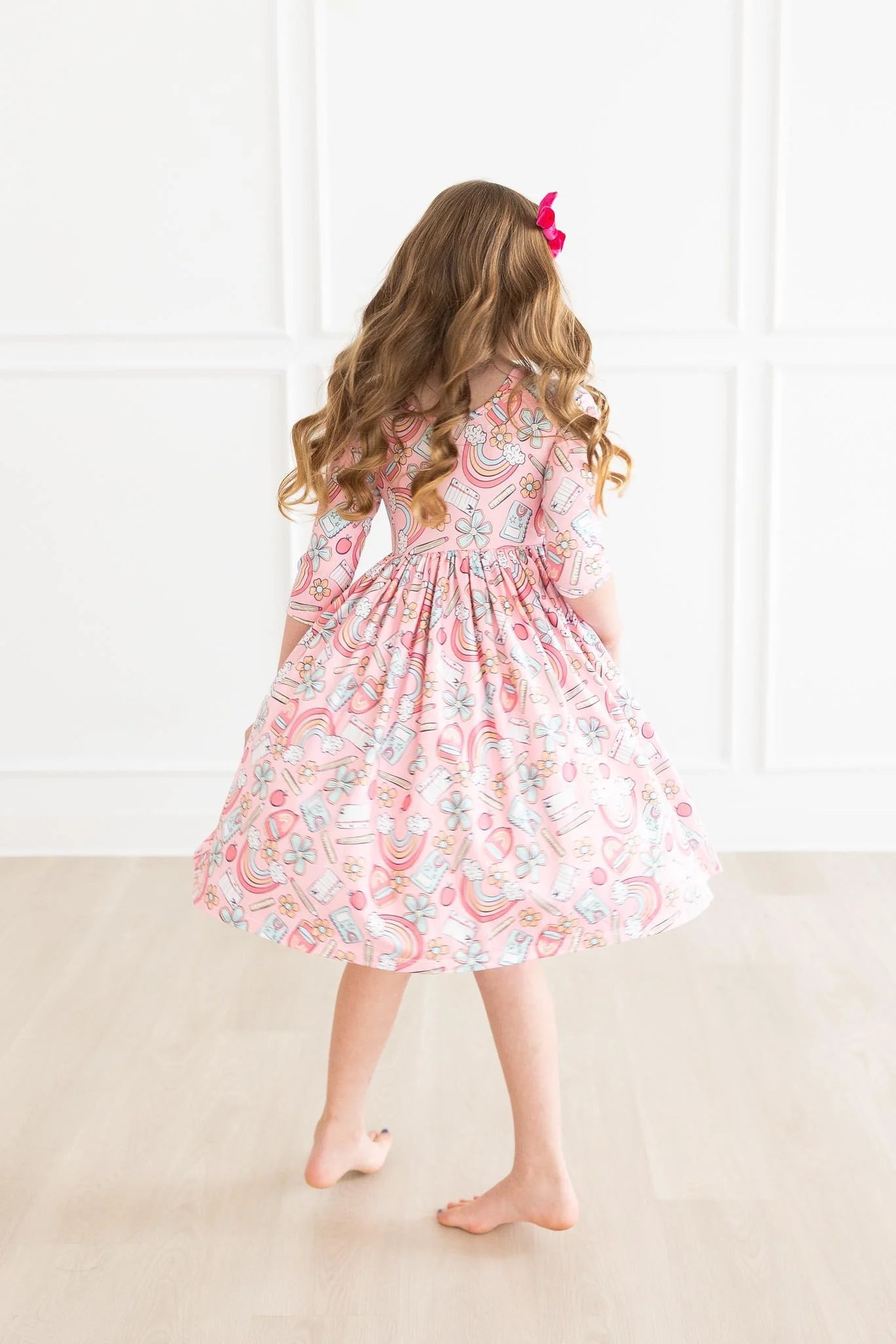 Dream Big Pocket Twirl Dress - Doodlebug's Children's Boutique