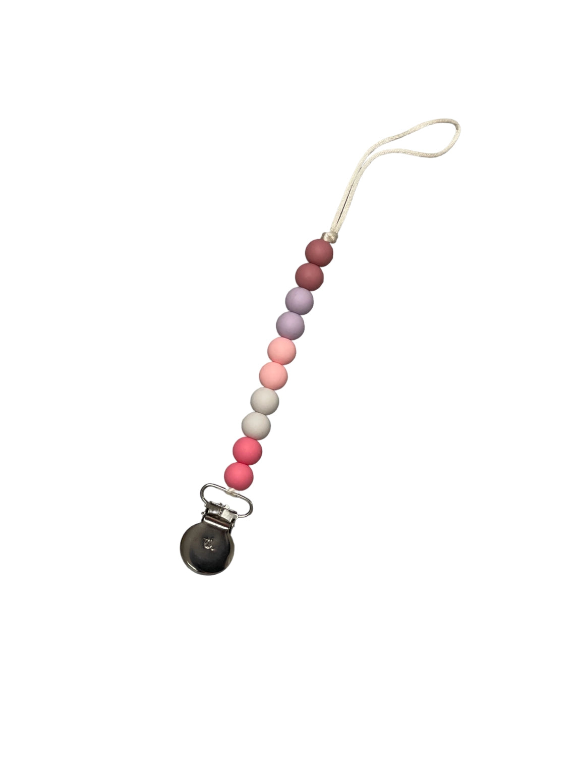 Petite Molly Paci and Toy Clip in Baby Pink - Doodlebug's Children's Boutique