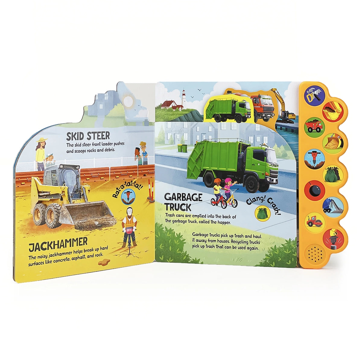 Dig It! Dump It! Build It! Construction Sounds Book - Doodlebug's Children's Boutique
