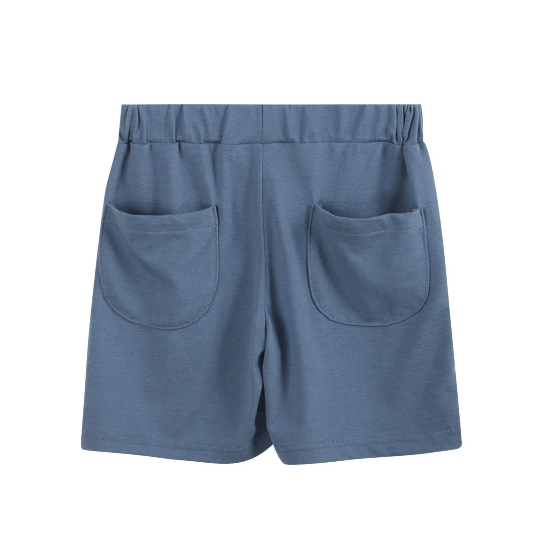 Dark Blue Shorts - Doodlebug's Children's Boutique