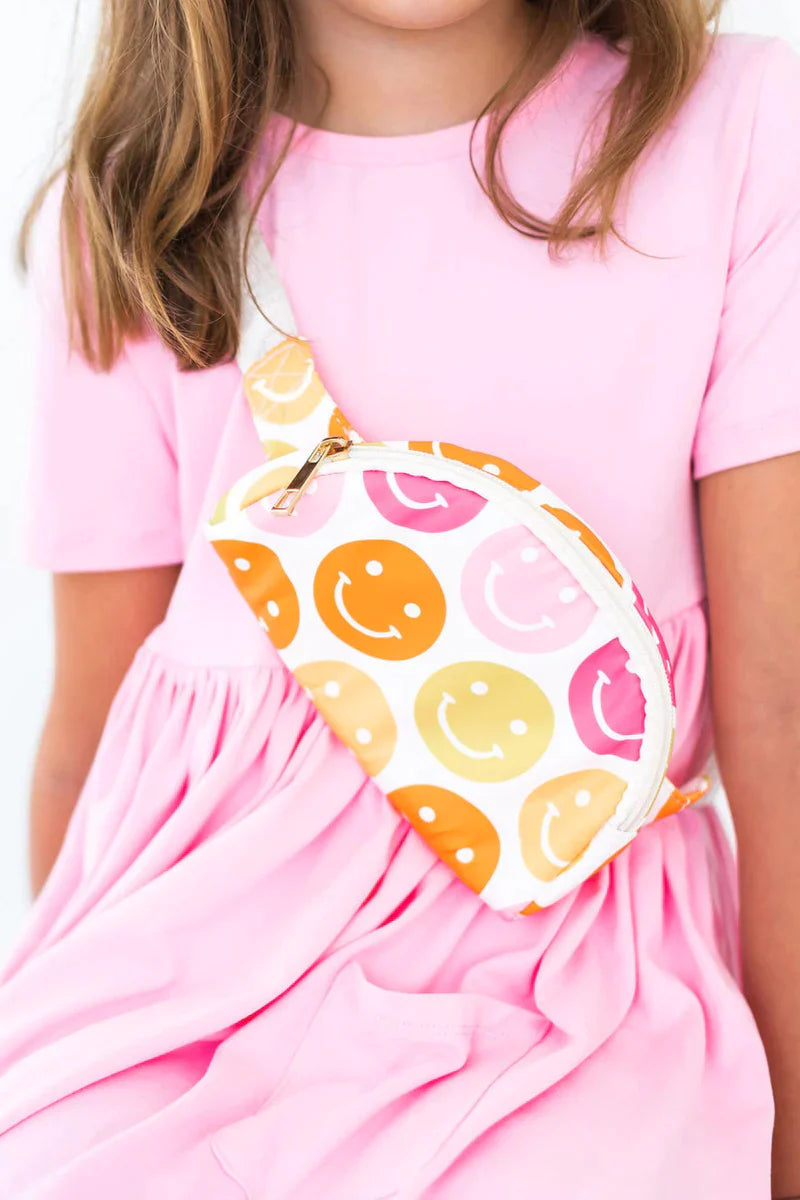 Don't Worry, Be Hippy Belt Bag - Doodlebug's Children's Boutique