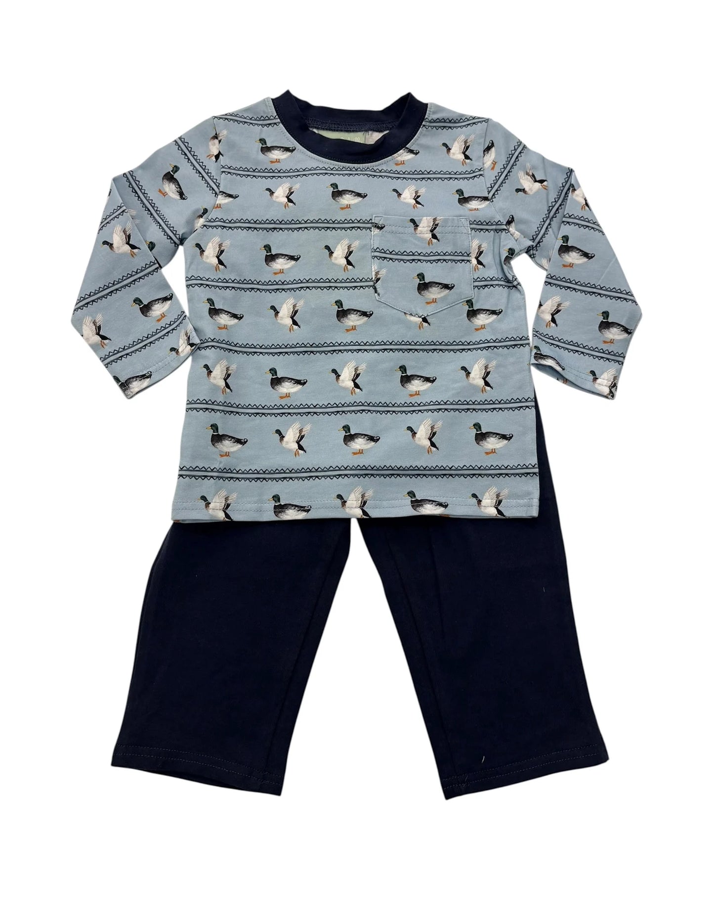Duck Two Piece Set - Doodlebug's Children's Boutique
