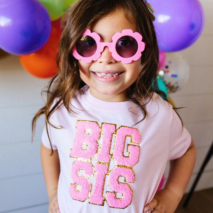 Big Sis Patch Shirt  - Doodlebug's Children's Boutique