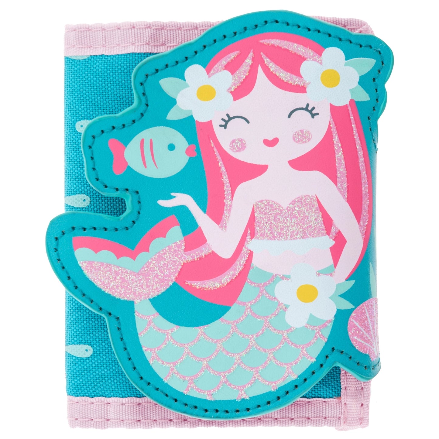 Girl Wallet Mermaid - Doodlebug's Children's Boutique