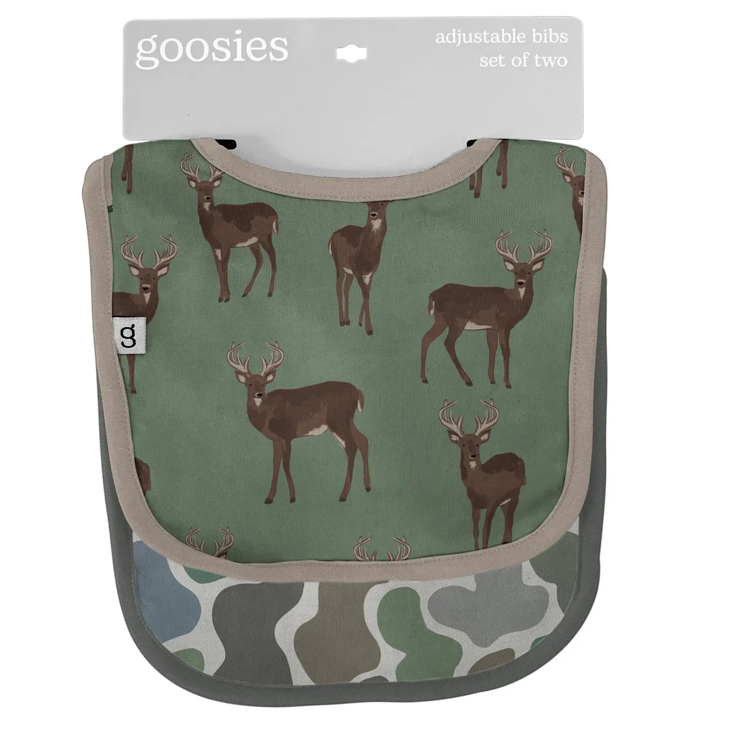 Deer Bib Set - Doodlebug's Children's Boutique