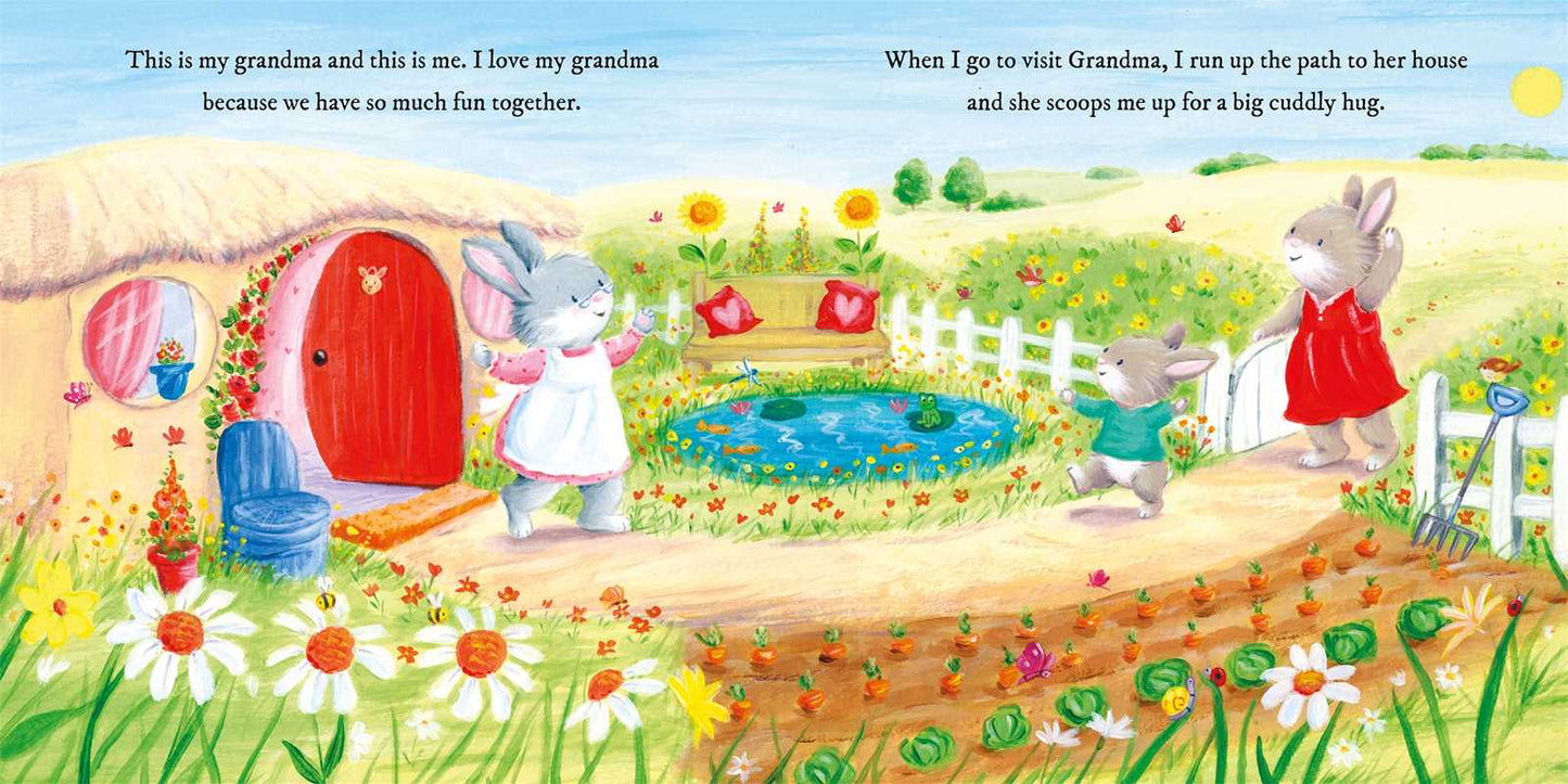 Grandma Loves Me Book - Doodlebug's Children's Boutique