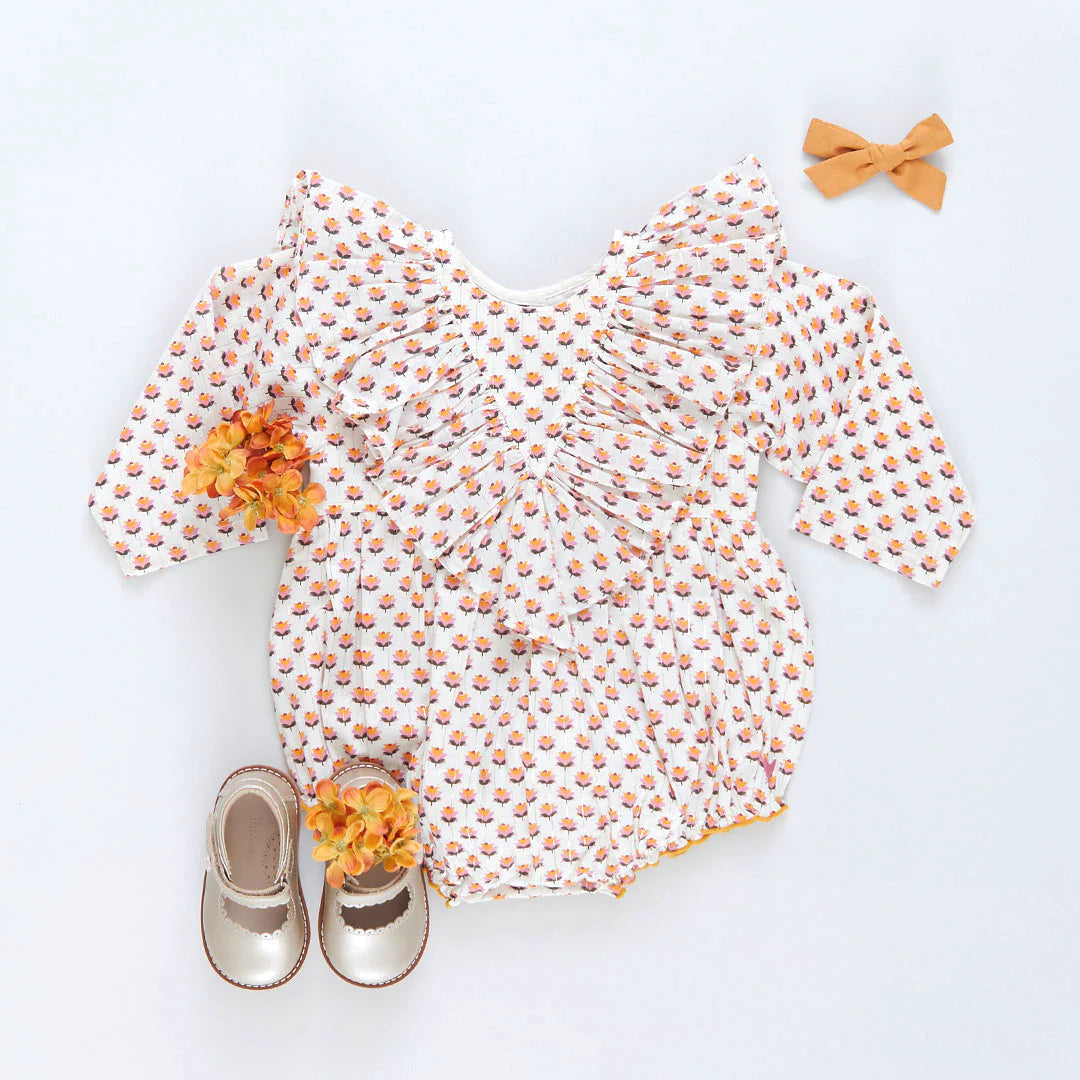 Raphaela Bubble in Geo Floral - Doodlebug's Children's Boutique