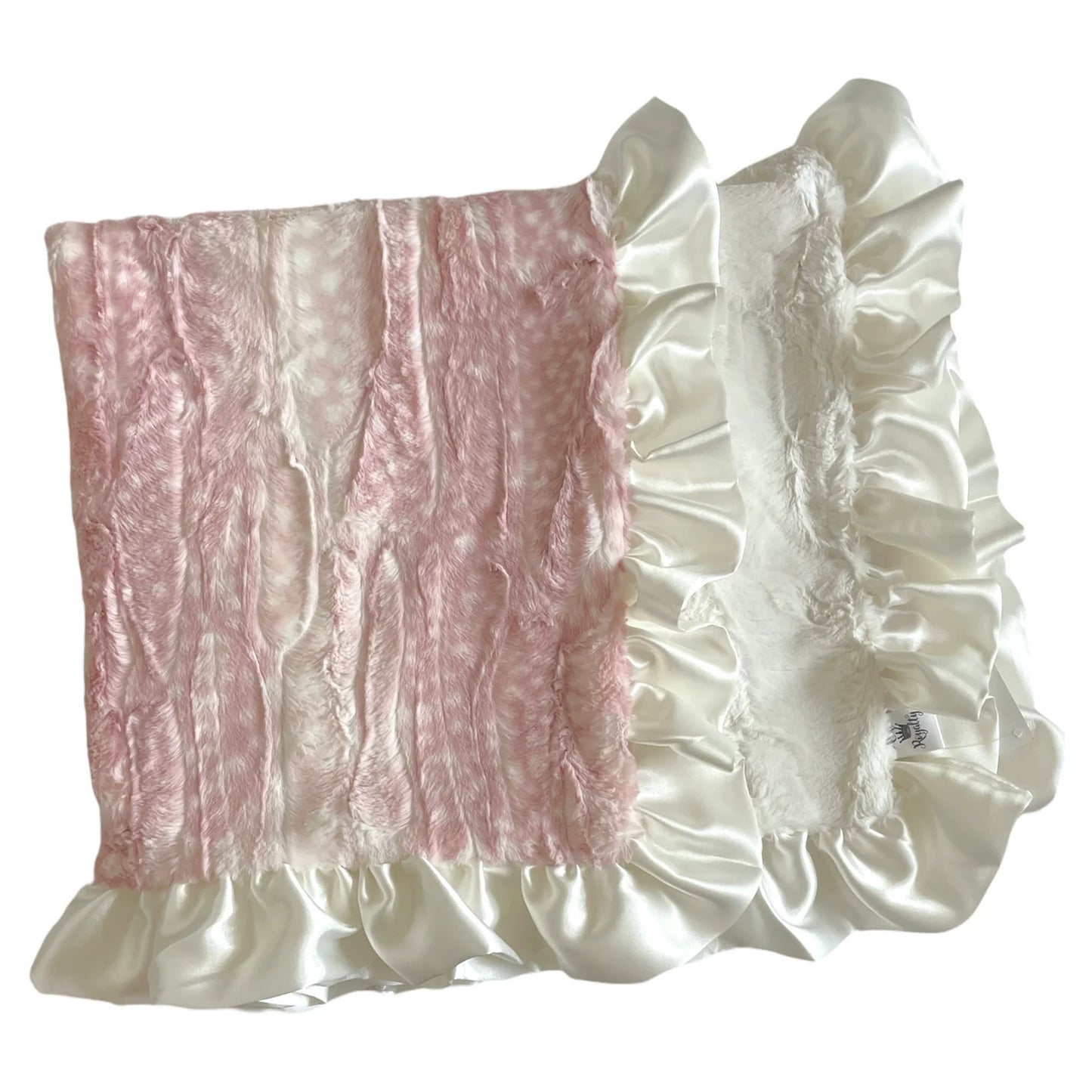 Sweet Pink Fawn Blanket - Doodlebug's Children's Boutique
