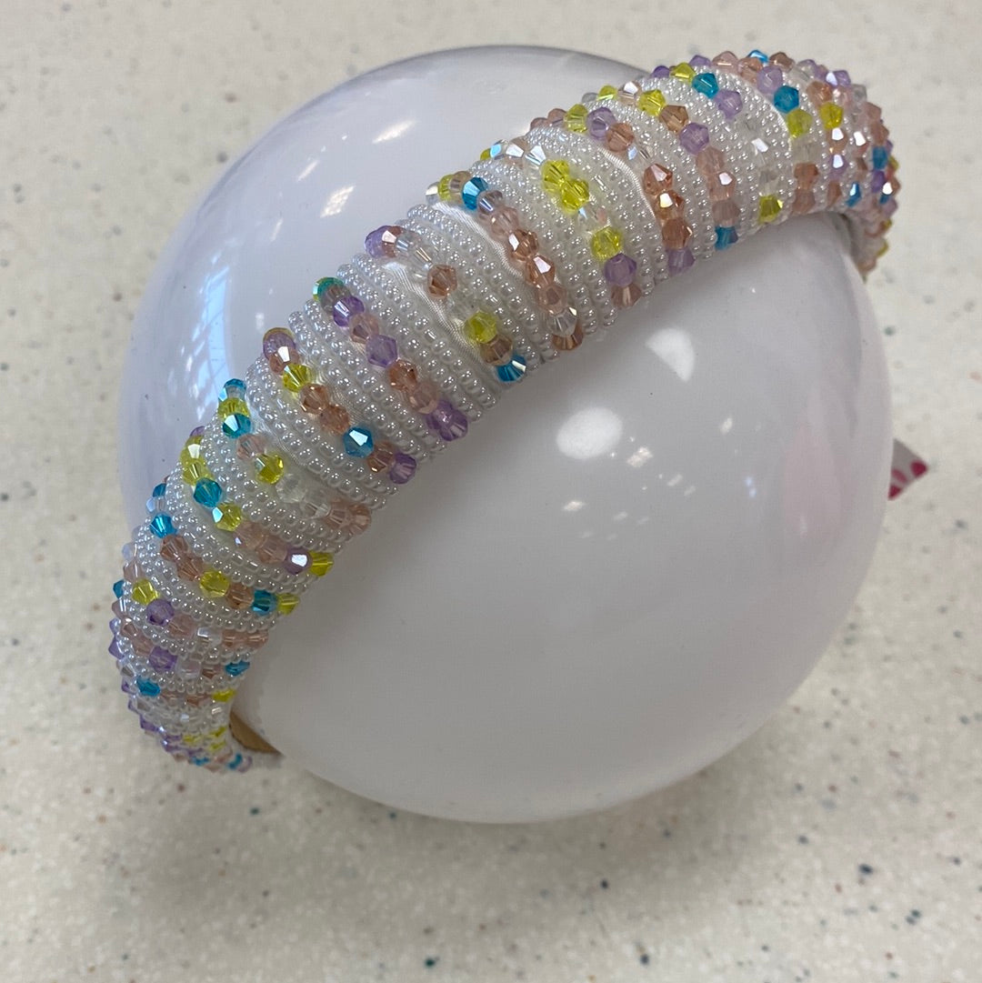 Pastel Pearl Headband - Doodlebug's Children's Boutique