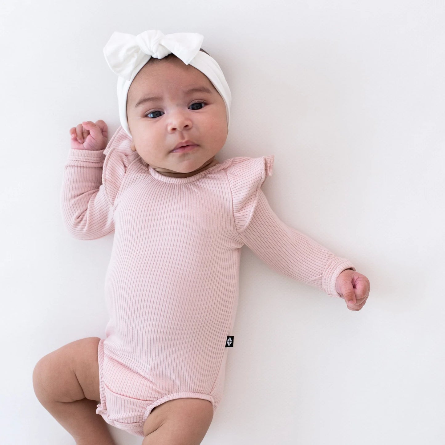 Bow Wrap in Cloud - Doodlebug's Children's Boutique