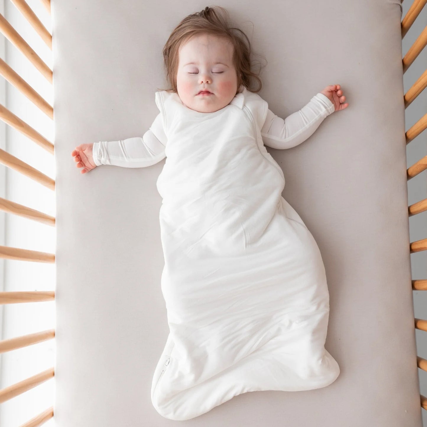 Sleep Bag 1.0 in Cloud - Doodlebug's Children's Boutique