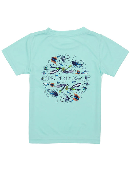 Stay Fly Performance Short Sleeve Tee  - Doodlebug's Children's Boutique