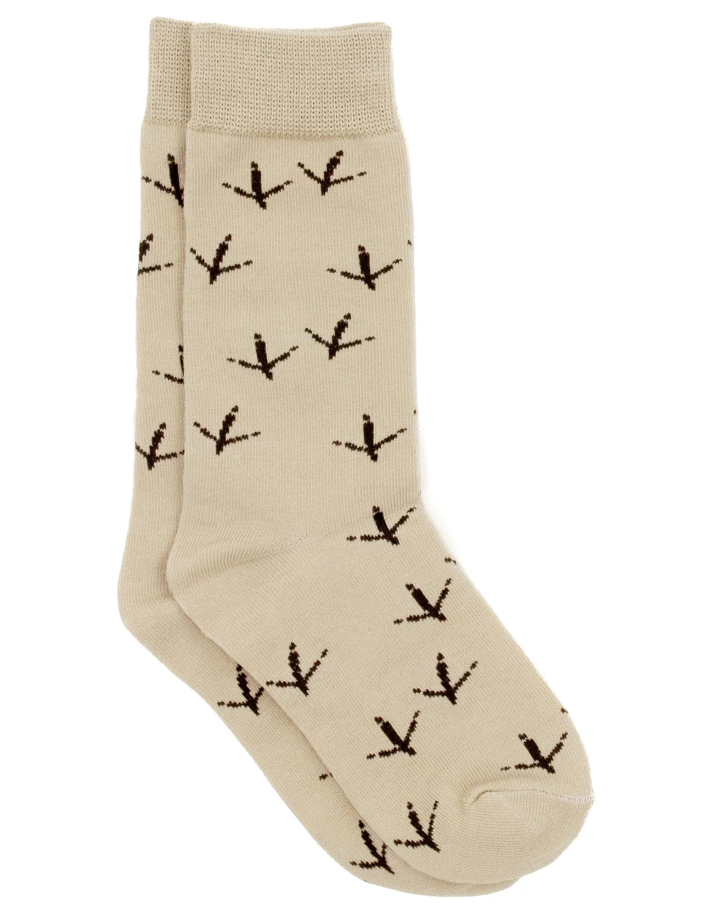 Turkey Tracks Lucky Duck Socks - Doodlebug's Children's Boutique