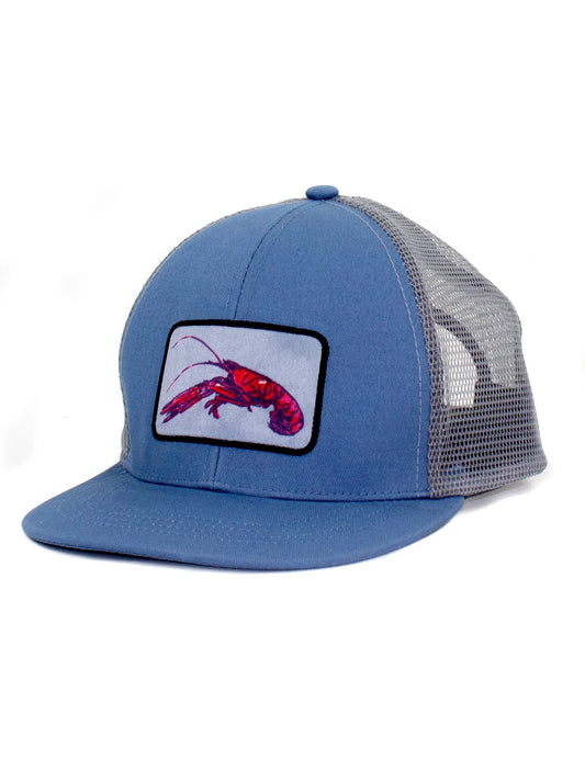 Youth Trucker Hat with Crawfish  - Doodlebug's Children's Boutique