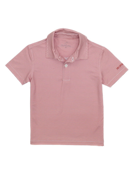 Gulfport Polo in Sienna  - Doodlebug's Children's Boutique