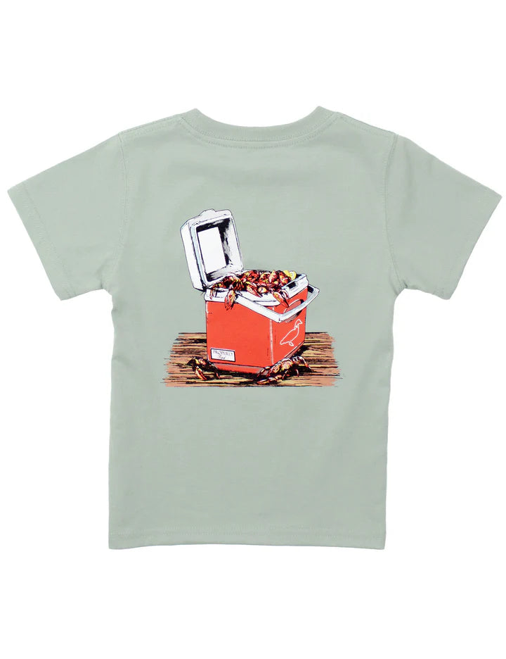 Crawfish Cooler Short Sleeve Tee - Doodlebug's Children's Boutique