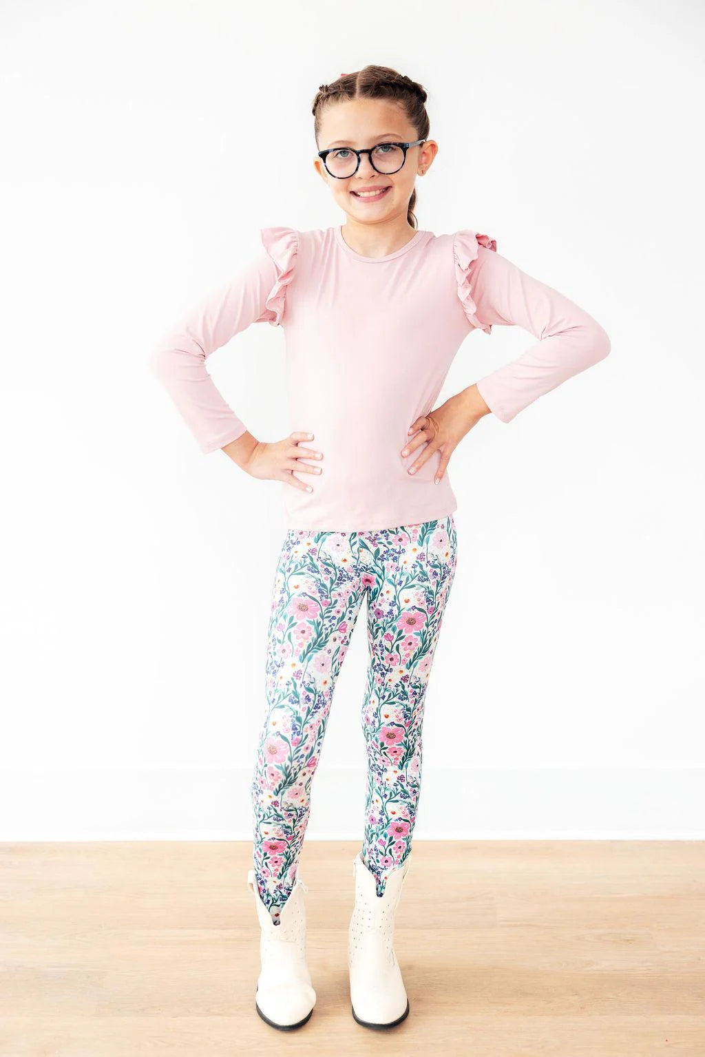 Vivid Garden Leggings - Doodlebug's Children's Boutique