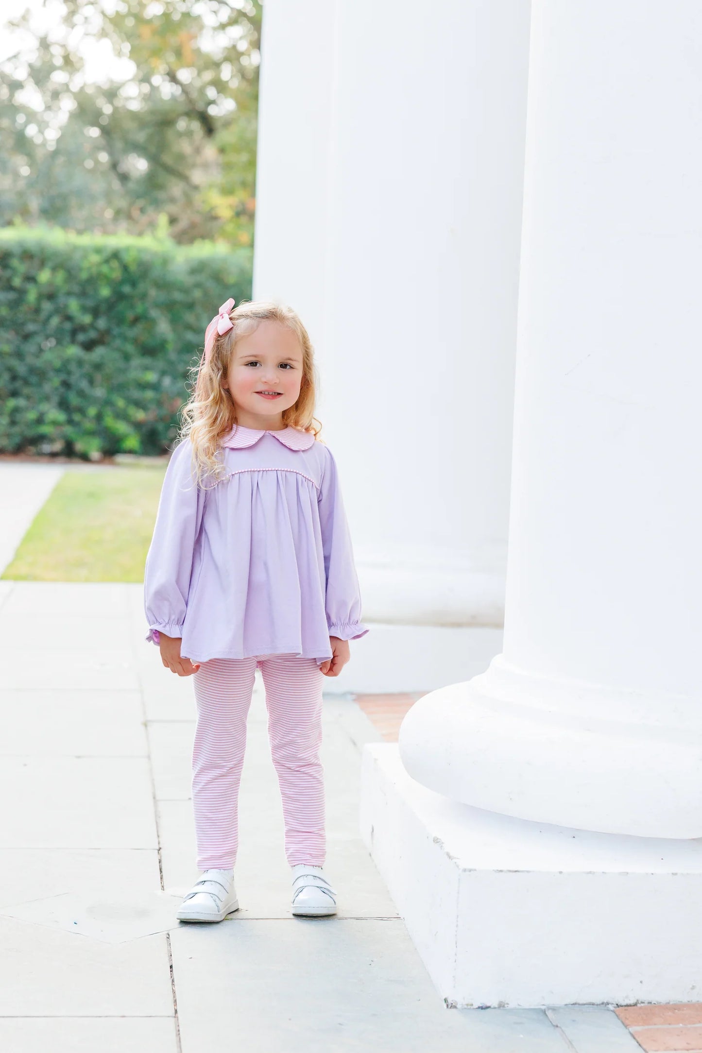 Lavender & Light Pink Abigail Pant Set