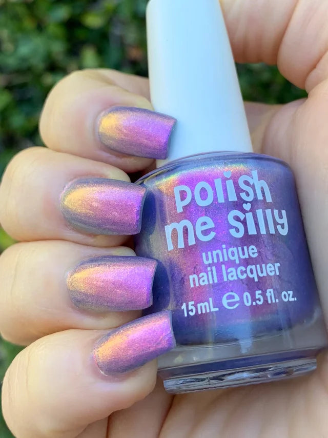 Color Shifting Nail Polish in Cotton Candy Glow - Doodlebug's Children's Boutique