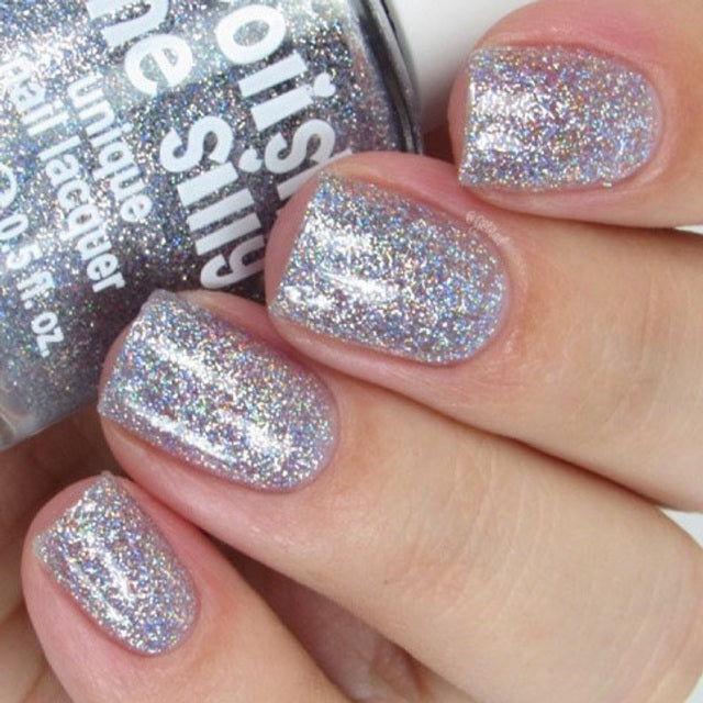 Rainbow Sparkle Nail Polish in Disco Ball - Doodlebug's Children's Boutique