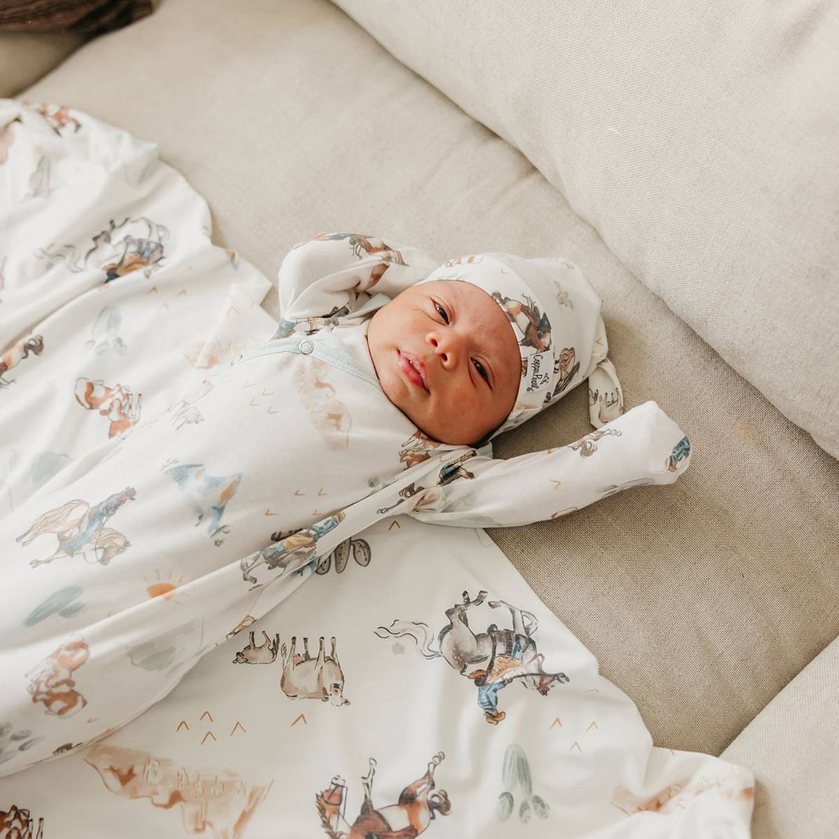 Boone Swaddle Blanket - Doodlebug's Children's Boutique