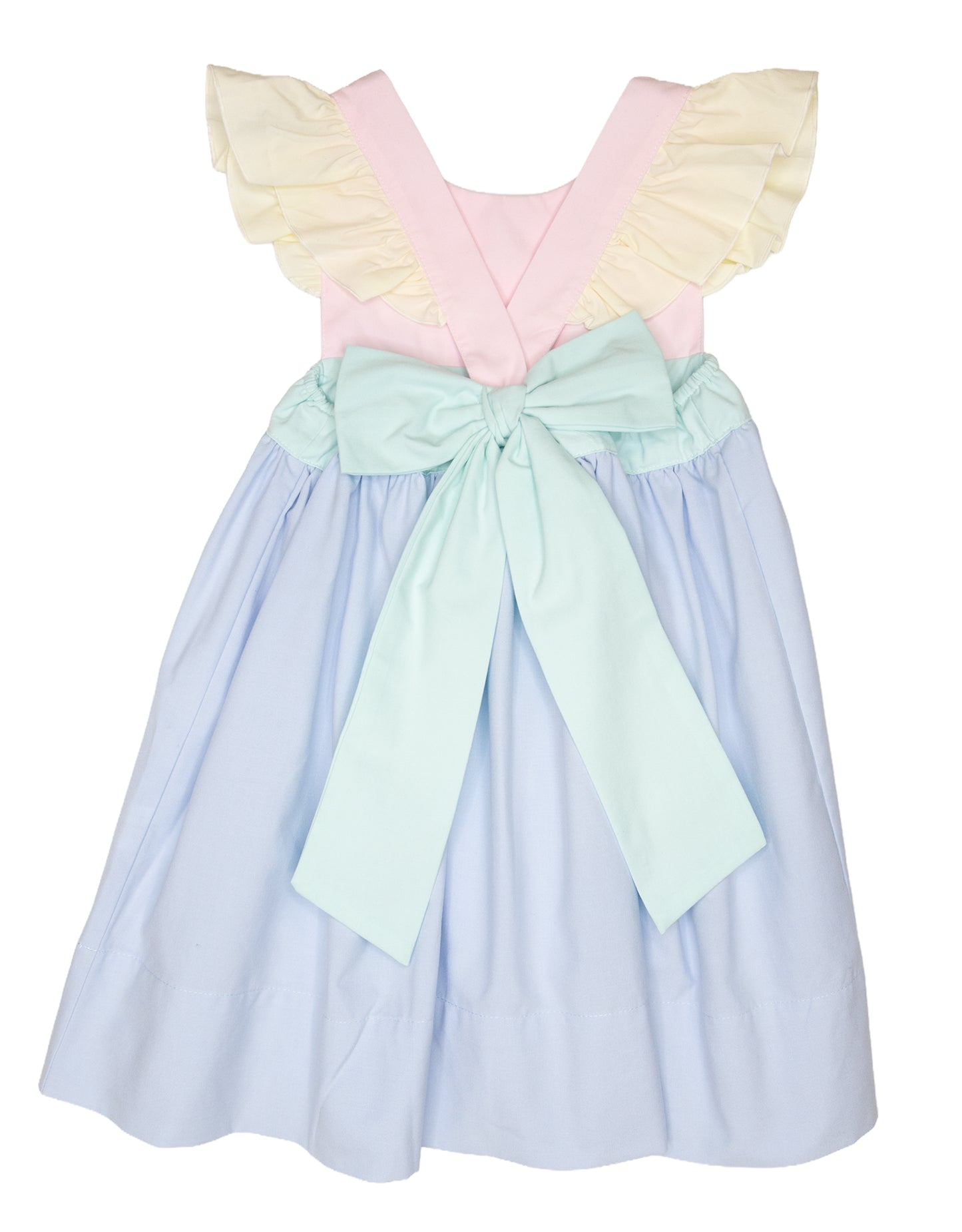 Spring Color Block Dress