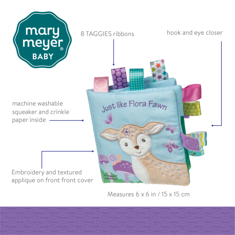 Taggies Flora Fawn Soft Book - Doodlebug's Children's Boutique