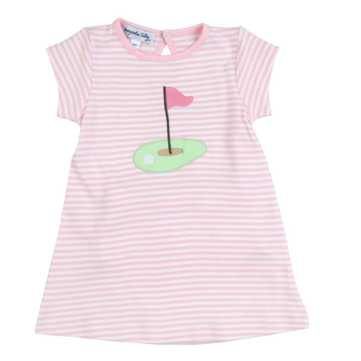 Tee Time Toddler Dress - Doodlebug's Children's Boutique