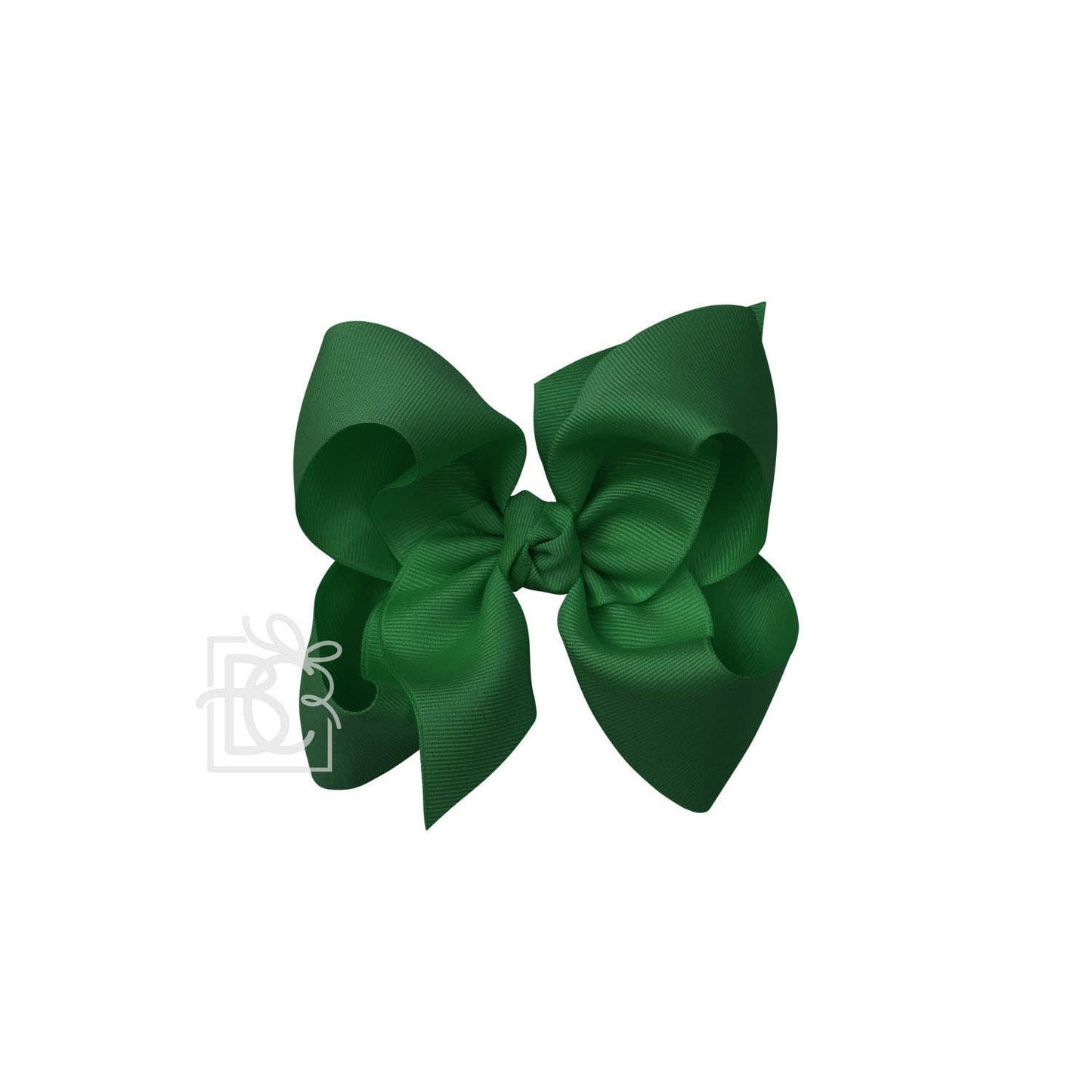 Huge Bow in Forest Green - Doodlebug's Children's Boutique
