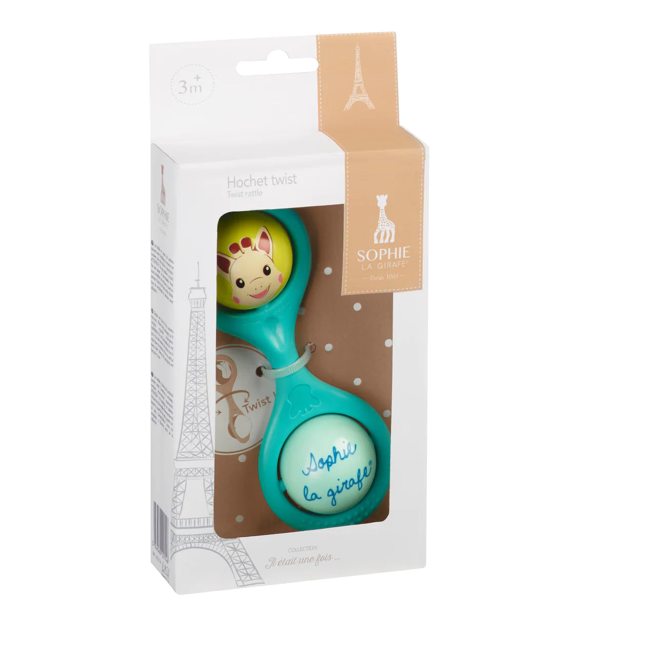 Twist Rattle - Doodlebug's Children's Boutique