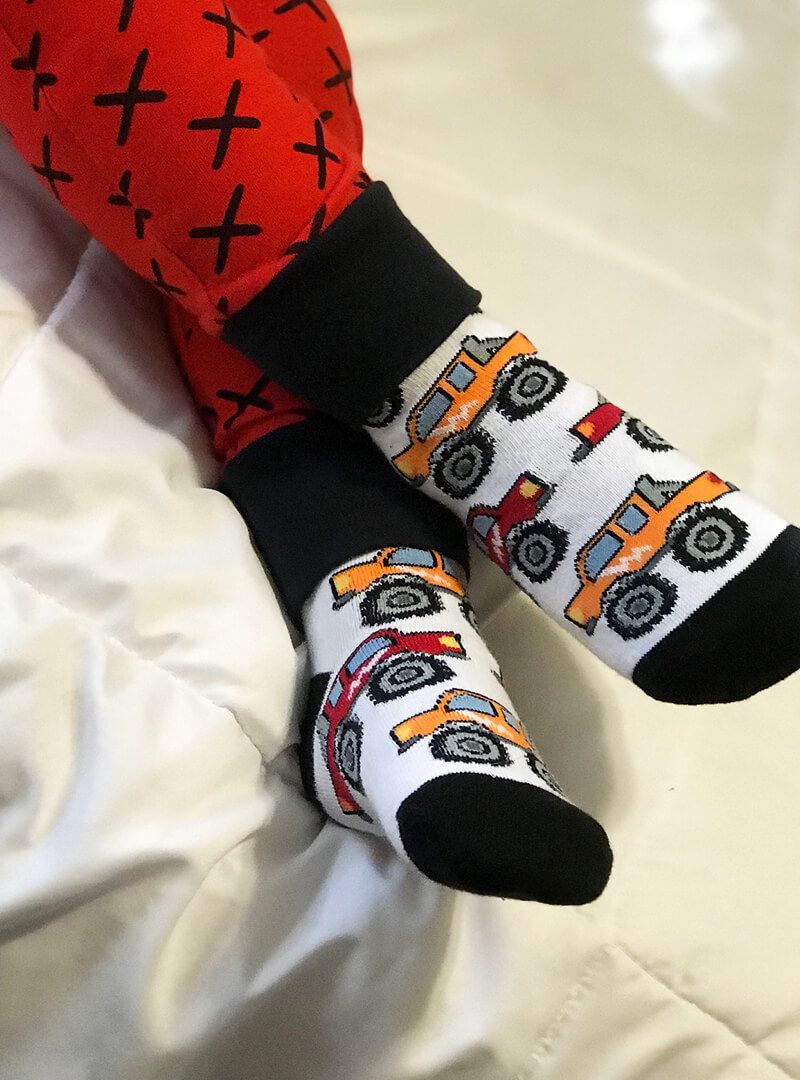 Monster Truck Socks - Doodlebug's Children's Boutique