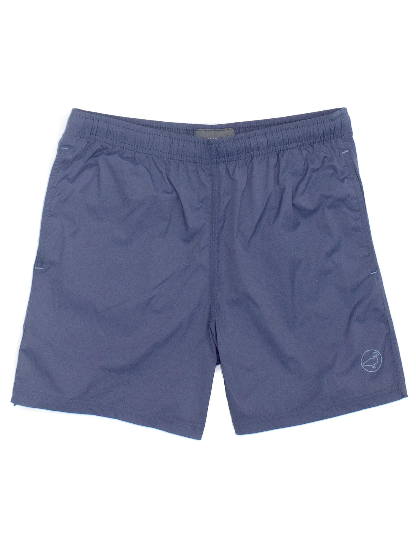 Drifter Short in Slate Blue - Doodlebug's Children's Boutique