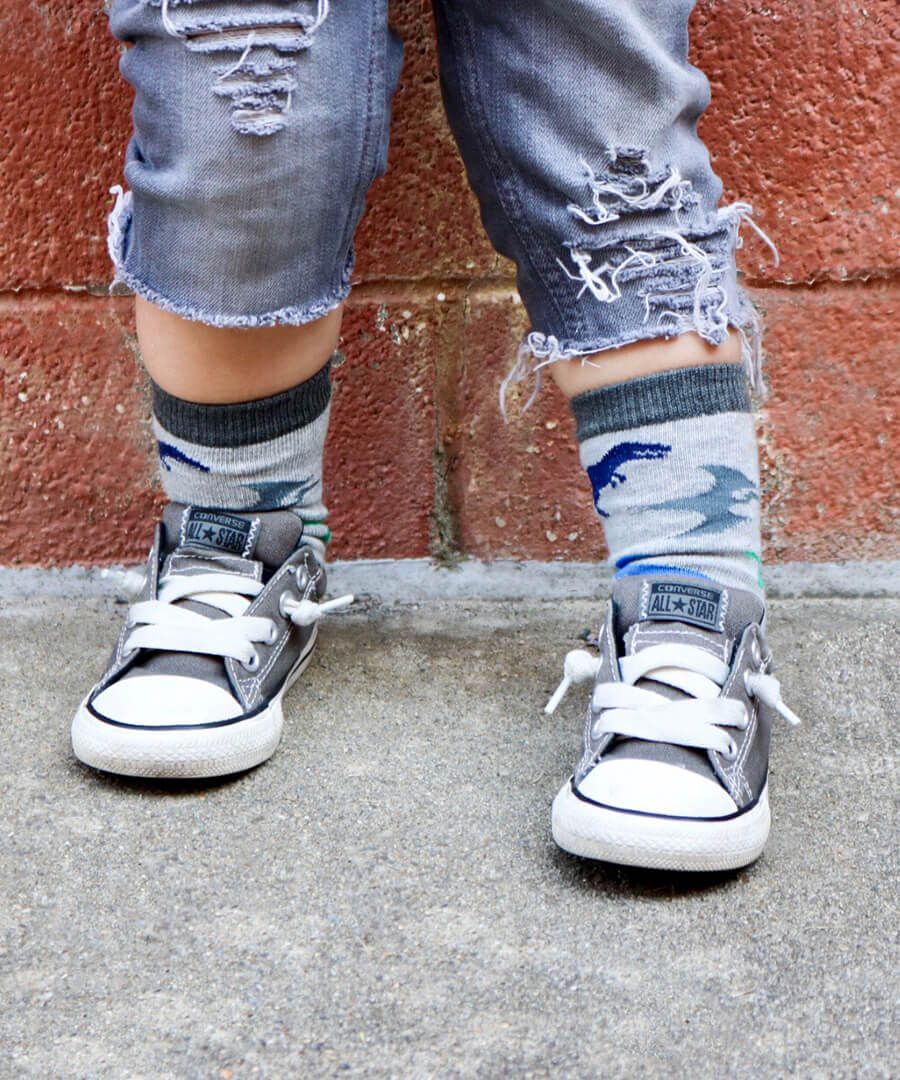Dino Socks - Doodlebug's Children's Boutique