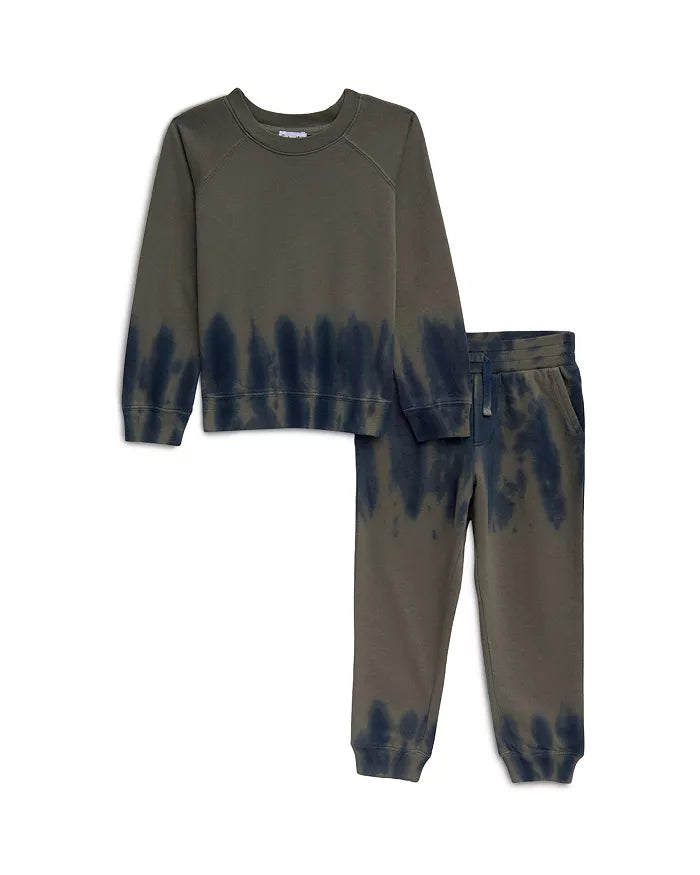 Seaweed Tie Dye Set - Doodlebug's Children's Boutique